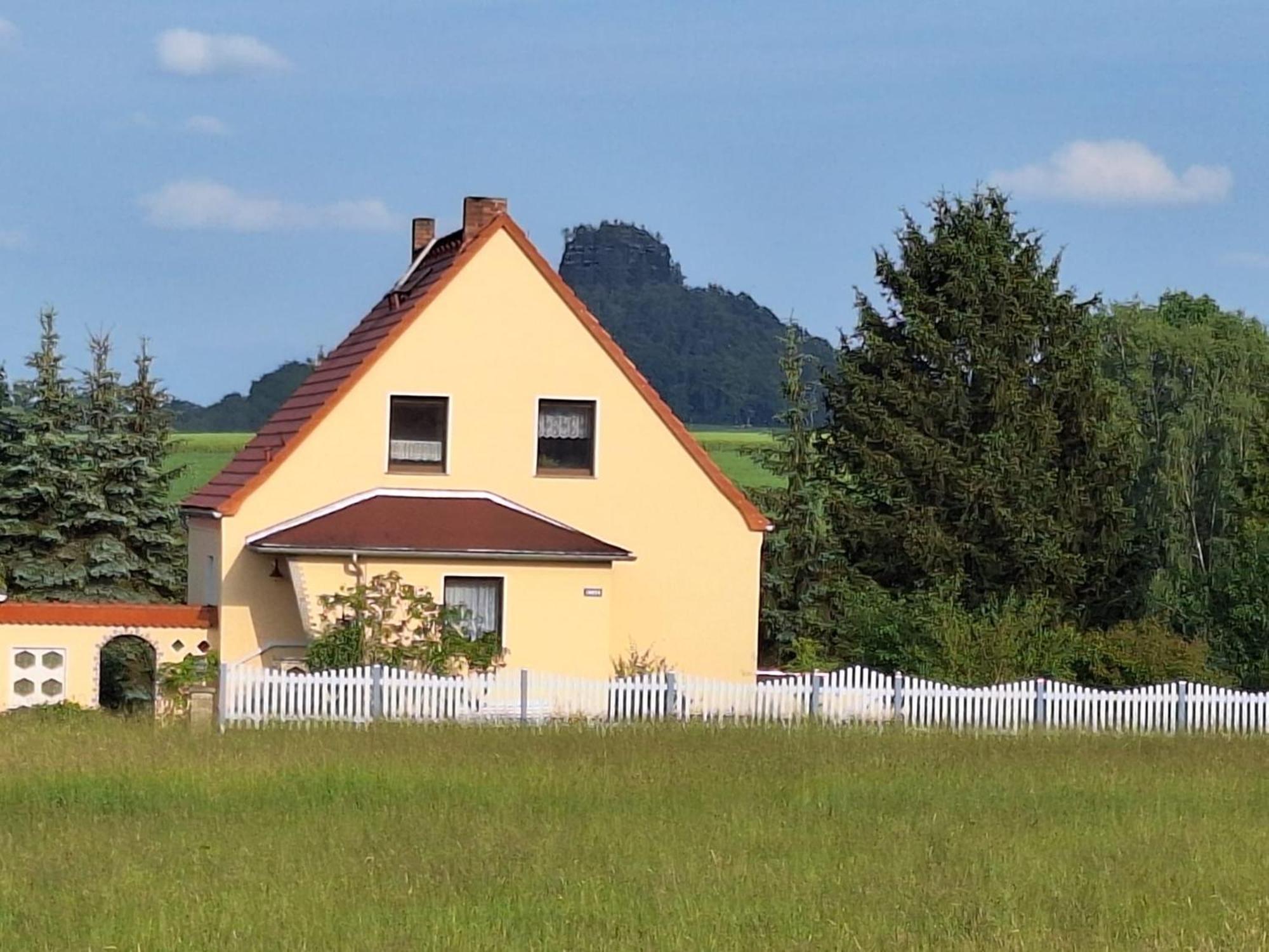 Ferienwohnung Blick Zum Zirkelstein Reinhardtsdorf-Schona Exteriér fotografie