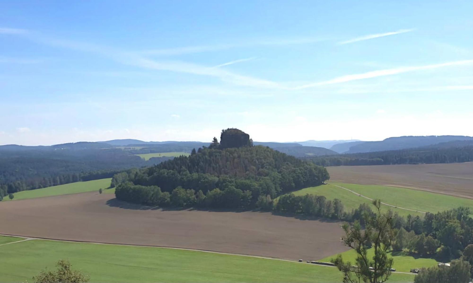 Ferienwohnung Blick Zum Zirkelstein Reinhardtsdorf-Schona Exteriér fotografie