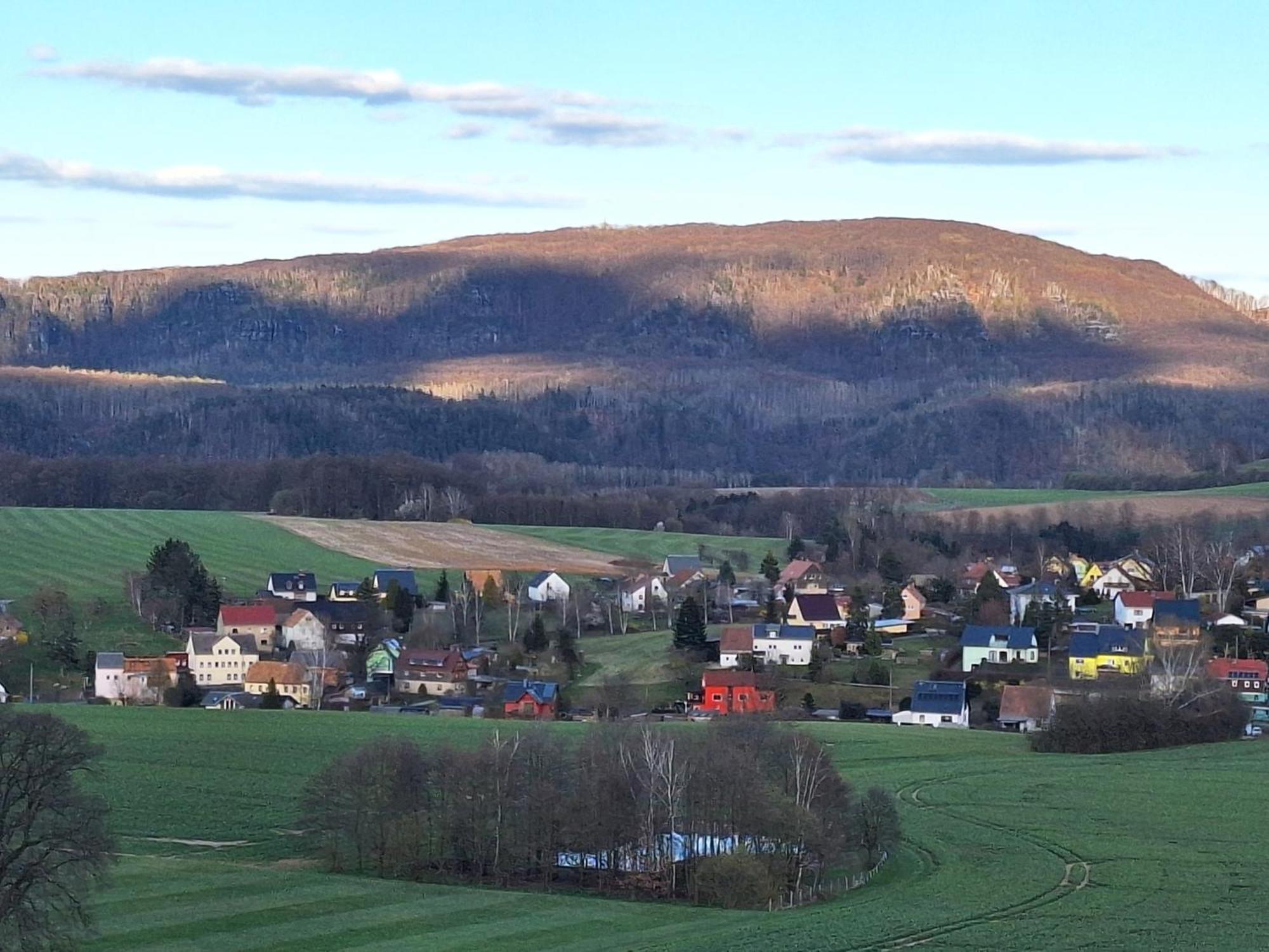 Ferienwohnung Blick Zum Zirkelstein Reinhardtsdorf-Schona Exteriér fotografie